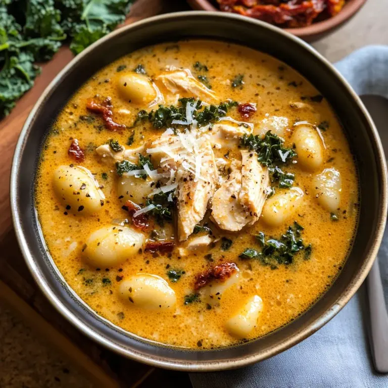 Marry Me’ Tuscan Chicken Gnocchi Soup