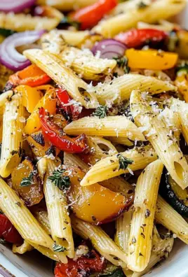 Mediterranean Roasted Vegetable Pasta Recipe
