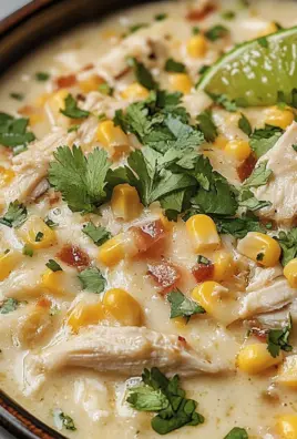 Mexican Street Corn White Chicken Chili Recipe