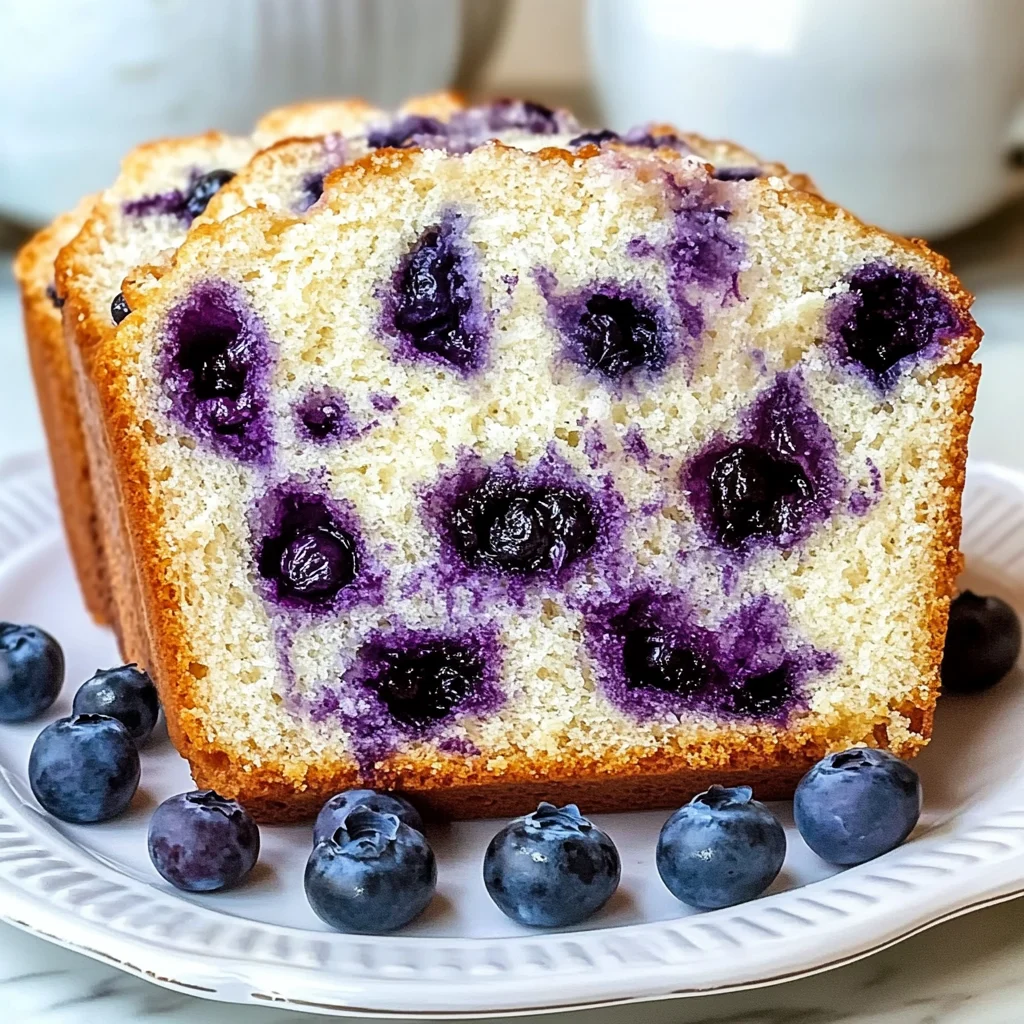 Moist Blueberry Cream Cheese Loaf You'll Love