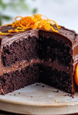 Moist Chocolate Orange Cake