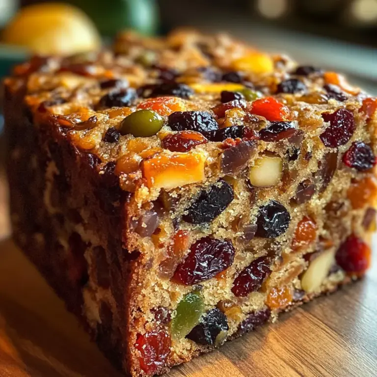 Never Fail Fruit Cake (Old-Fashioned Style)