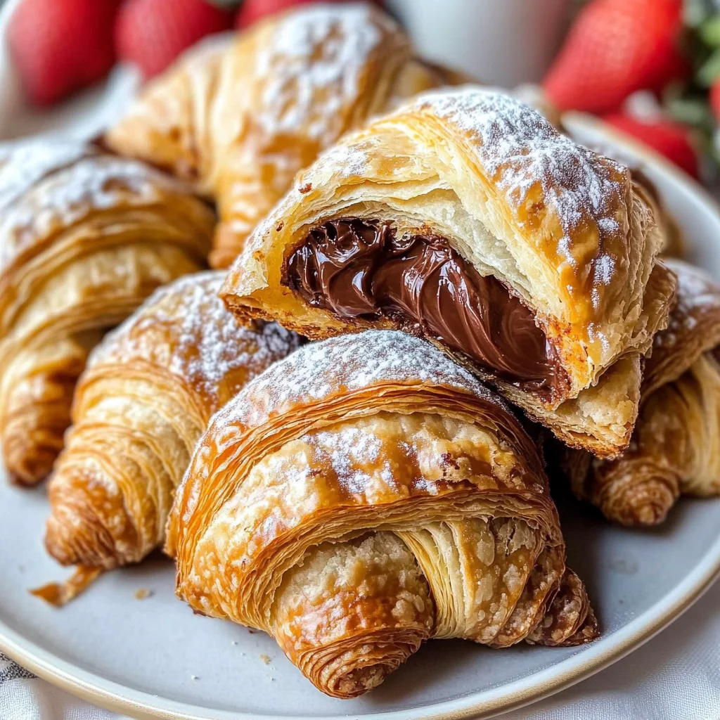 Nutella Croissants