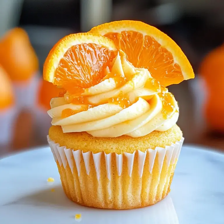 Orange Cupcakes