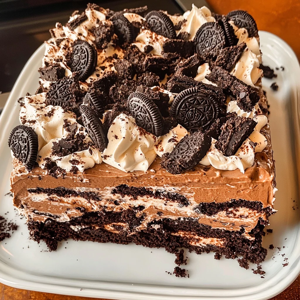 Oreo Dirt Cake