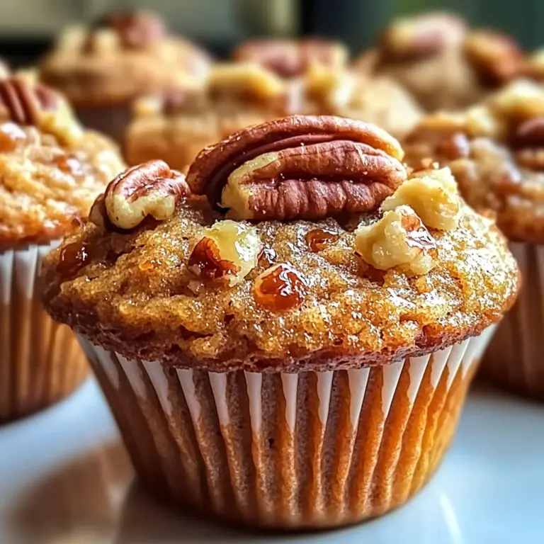 Pecan Pie Brown Sugar Muffins That Will Brighten Your Mornings