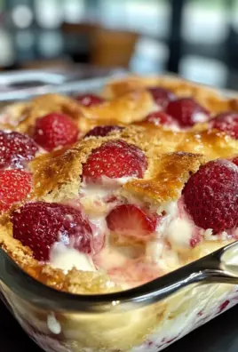 Perfect Strawberry Cream Cheese Cobbler Recipe