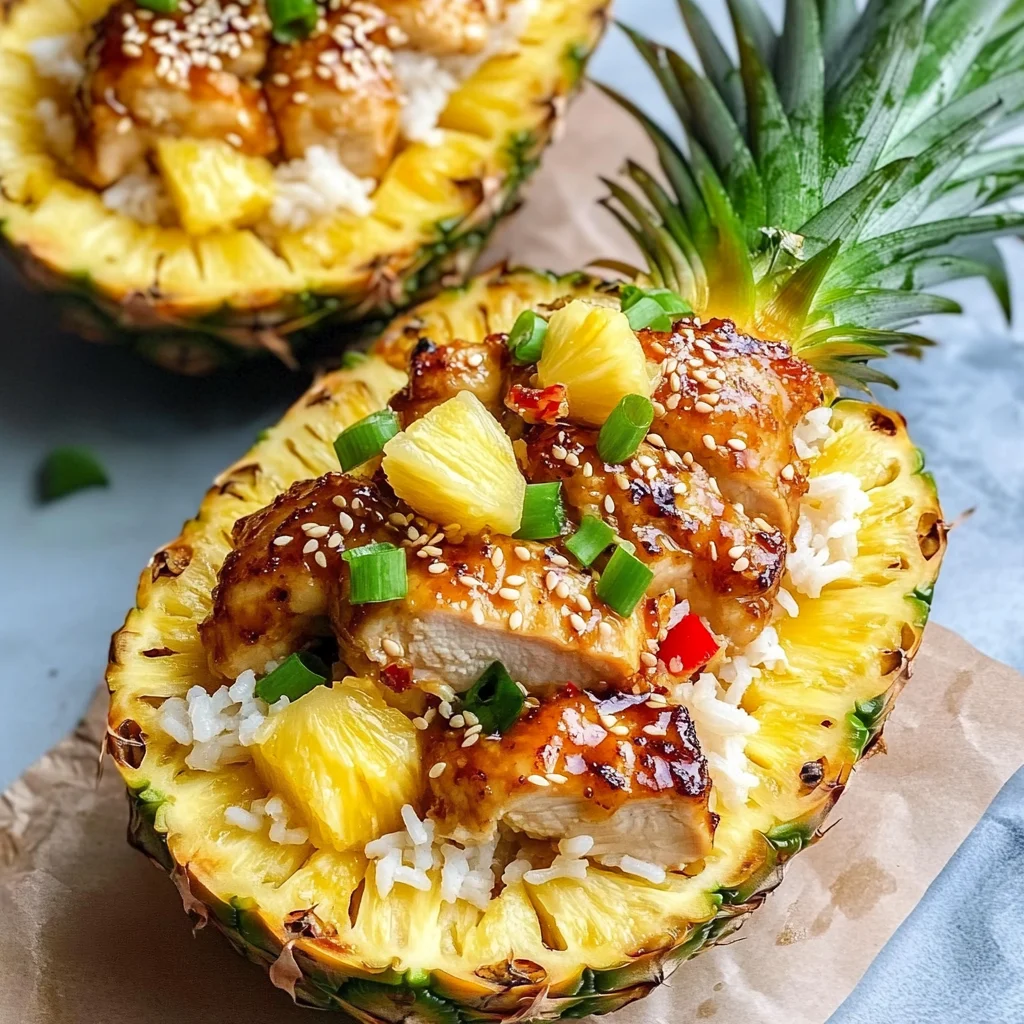 Pineapple Chicken With Rice Recipe