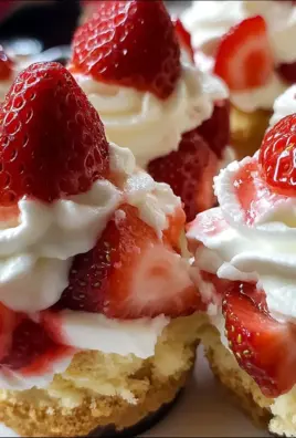 Quick Strawberry Shortcake Cups