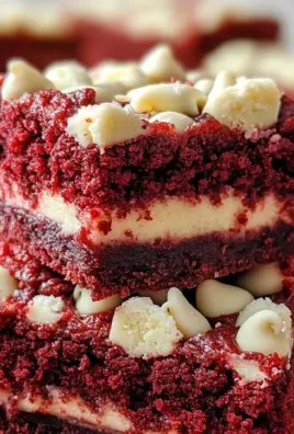 Red Velvet Gooey Bars