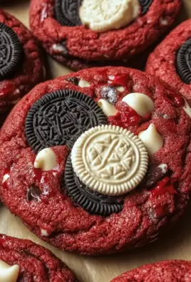 Red Velvet Oreo Cookies