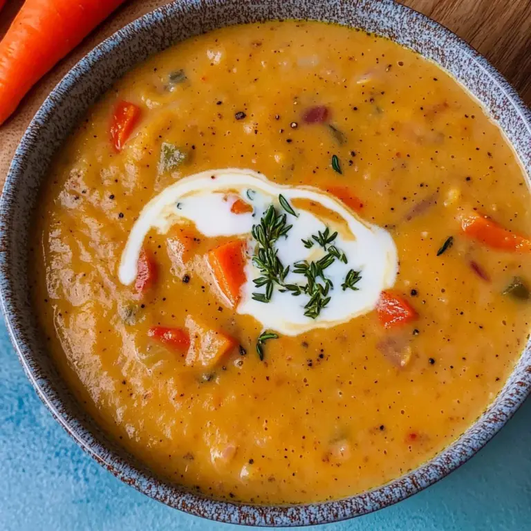 Roasted Vegetable Soup: Smooth and Creamy