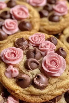 Rose Chocolate Chip Cookie Recipe