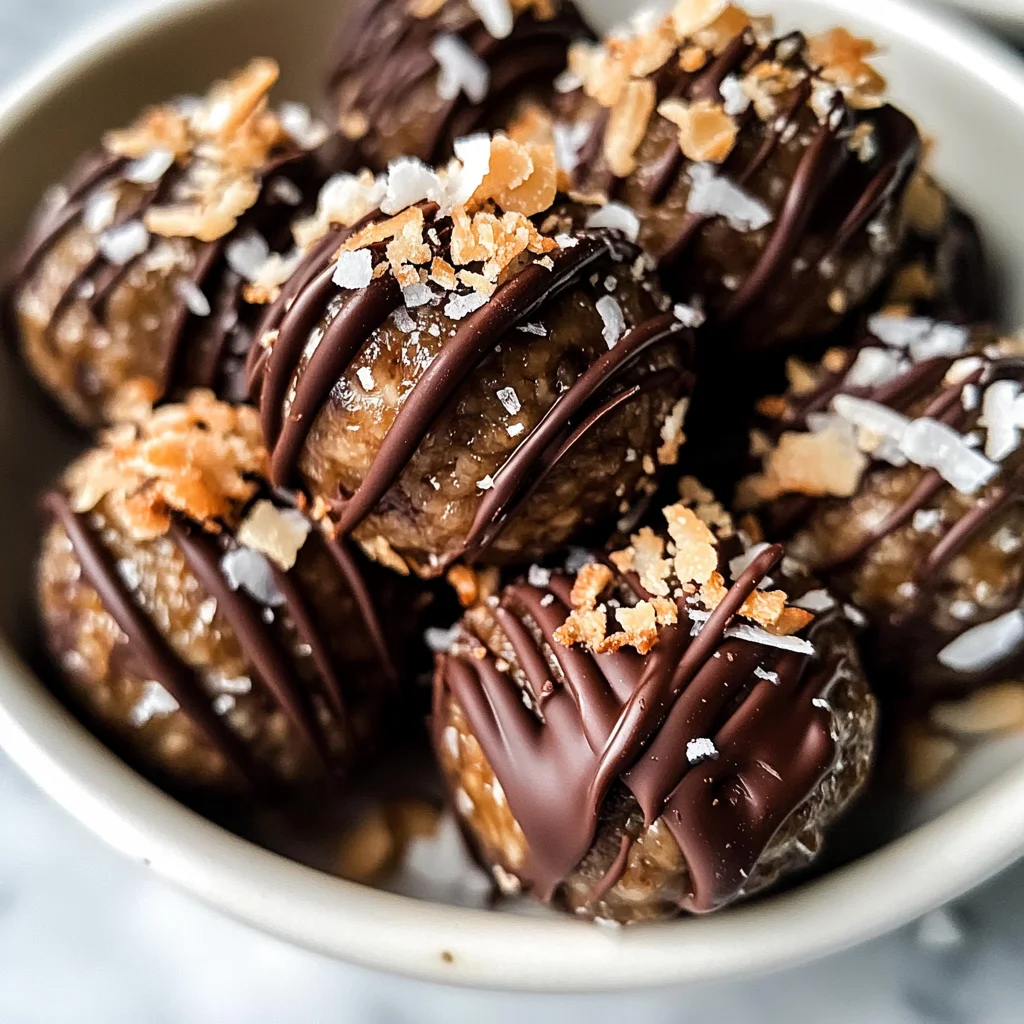 Samoa Cookie Protein Balls