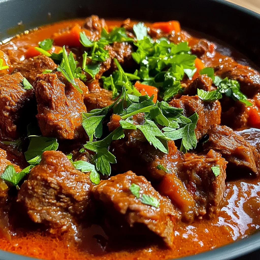 Slow-Cooked Beef Goulash