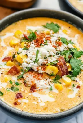 Slow Cooker Mexican Street Corn Soup