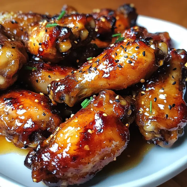 Sticky Pineapple-Teriyaki Chicken Wings in 3 Steps