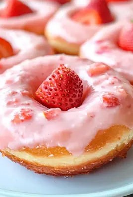 Strawberry Buttermilk Doughnuts Recipe