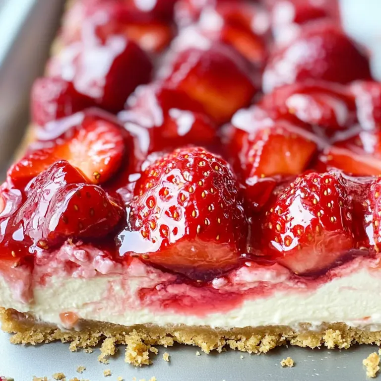 Strawberry Cheesecake Bars