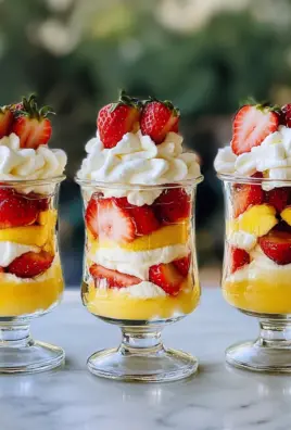 Strawberry Lemon Curd Parfaits