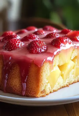 Strawberry Pineapple Pound Cake: A Moist and Fruity Dessert Favorite