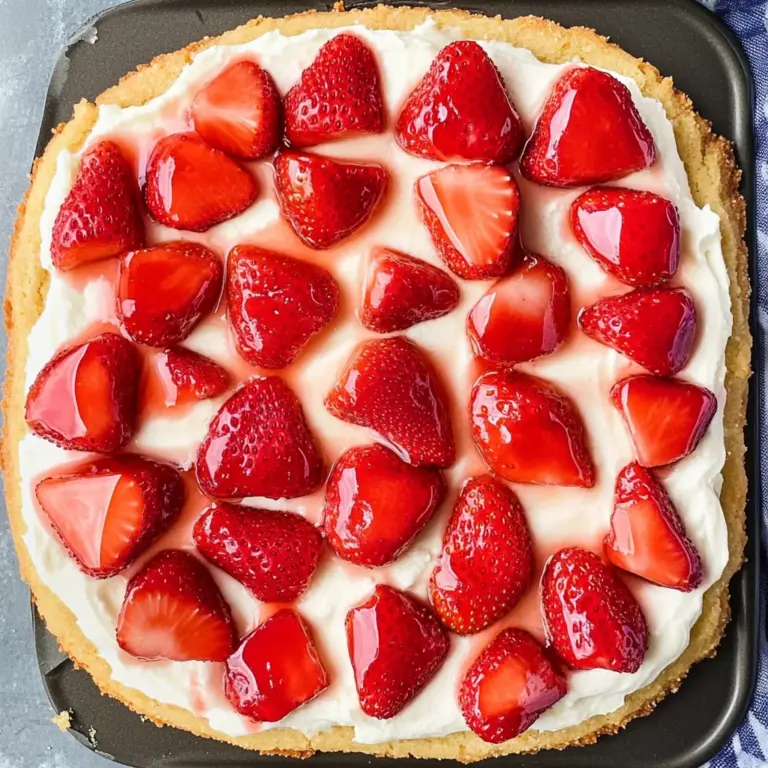 Strawberry Pizza