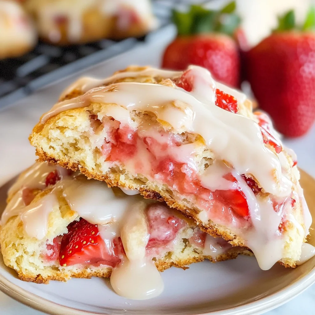 Strawberry Scones