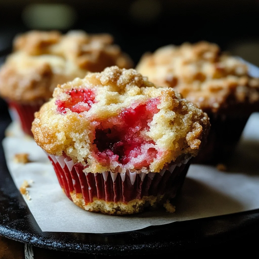 Strawberry Streusel Muffins
