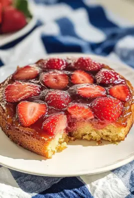 Strawberry Upside Down Cake