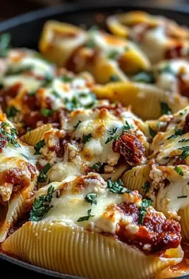 Sun-Dried Tomato and Ricotta Stuffed Shells