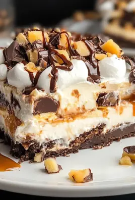 Turtle Lasagna Dessert