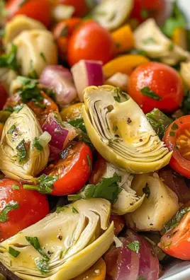 Tuscan Artichoke Tomato Salad