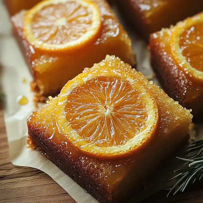 Unleashing the Magic of Orange Ginger Honey Cakes