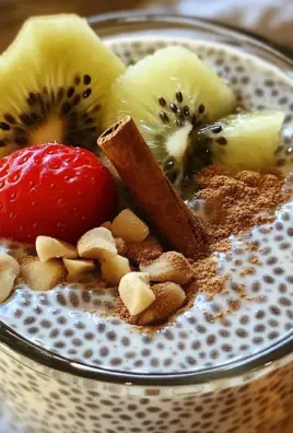 Vanilla Chia Pudding with Cinnamon