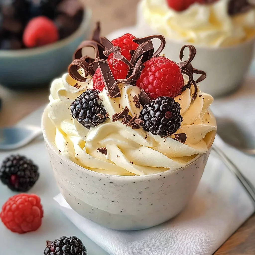 Vanilla Mousse