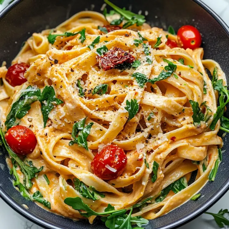 Vegan Creamy Sun Dried Tomato Pasta Recipe