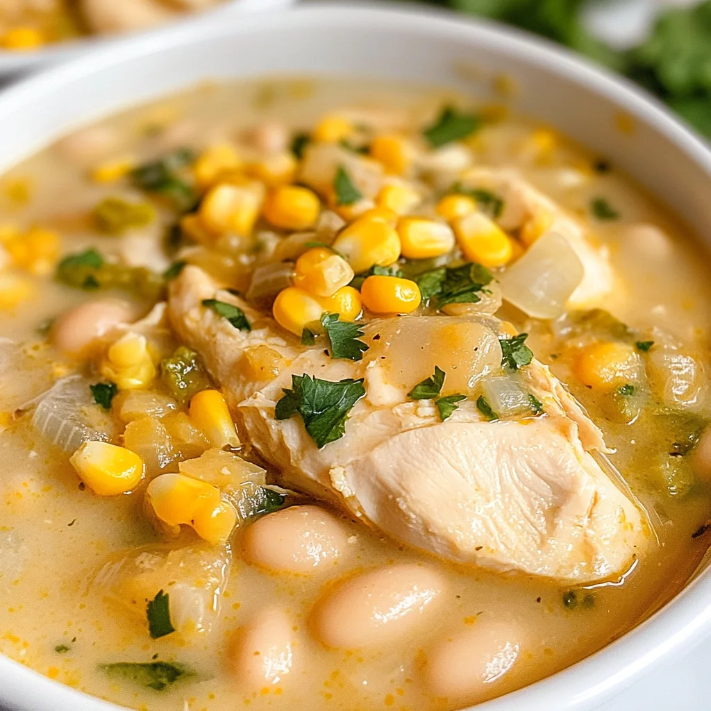 White Bean Chicken Chili Recipe