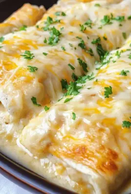 White Chicken Enchiladas