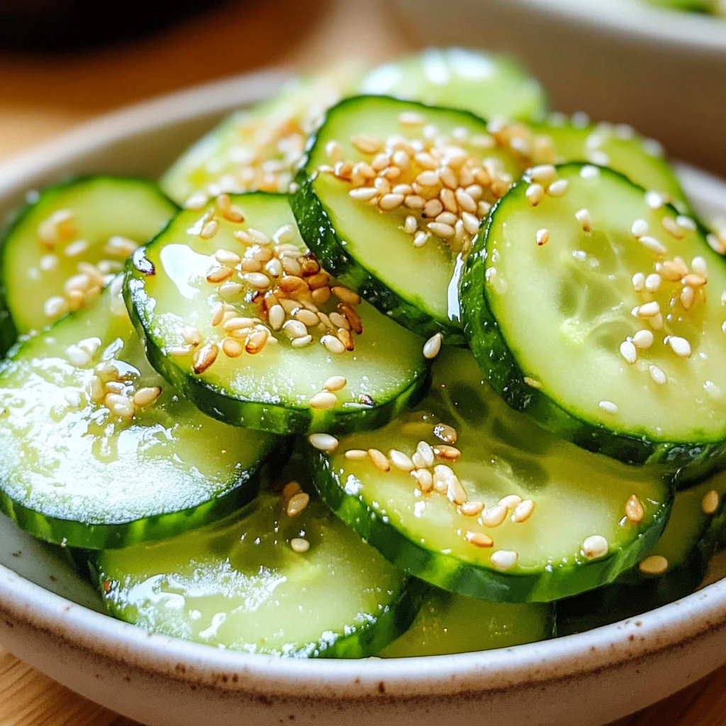 10 Minute Sunomono (Japanese Cucumber Salad)