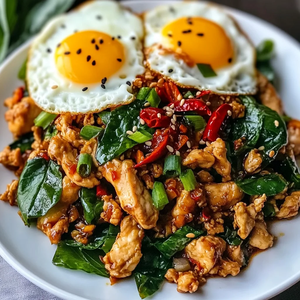 20 Minute Thai Basil Chicken Recipe – Quick & Flavorful
