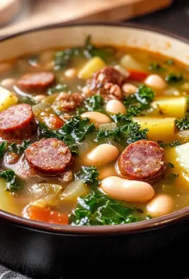Beef Sausage Soup