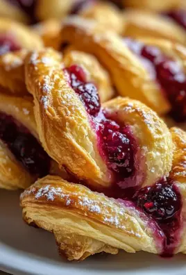 Berry Puff Twists