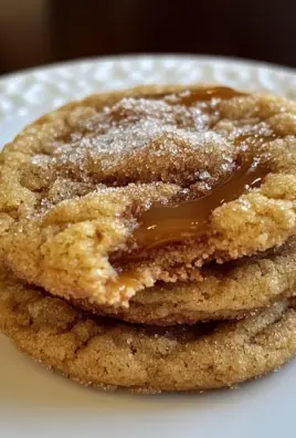 Brown Sugar Cinnamon Caramel Cookies