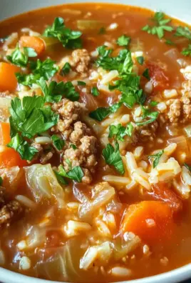 Cabbage Roll Soup