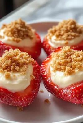 Cheesecake Deviled Strawberries: A Delightful No-Bake Treat!