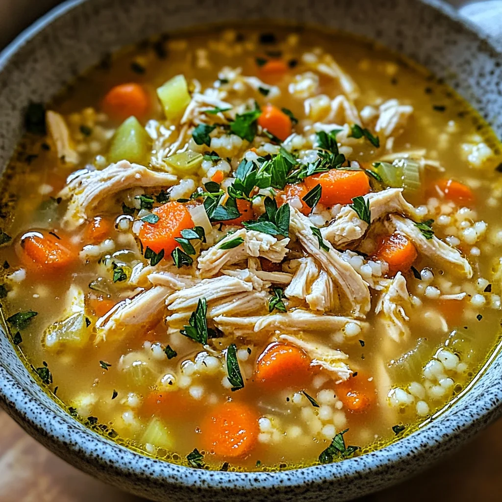 Chicken Pastina Soup Recipe