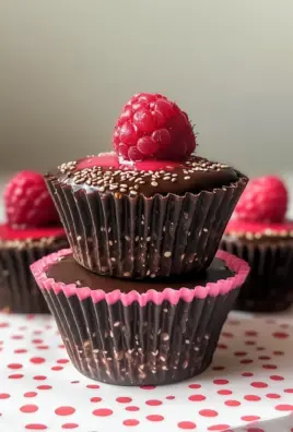 Chocolate Raspberry Chia Cups