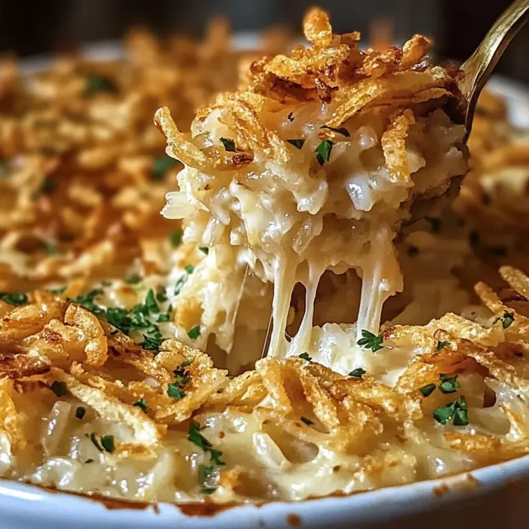 Comforting French Onion Chicken Rice Bake Your Family Will Love