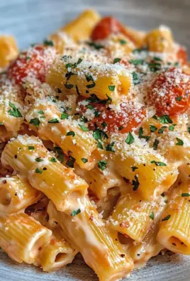 Creamy Tomato Garlic Pasta Recipe