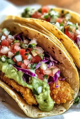 Crispy Baja Fish Tacos with Avocado Crema (30-Minutes)